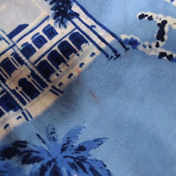 Polo Ralph Lauren Vintage Hawaiian Print Hoodie Medium Tropical Graphic - Picture 8 of 14